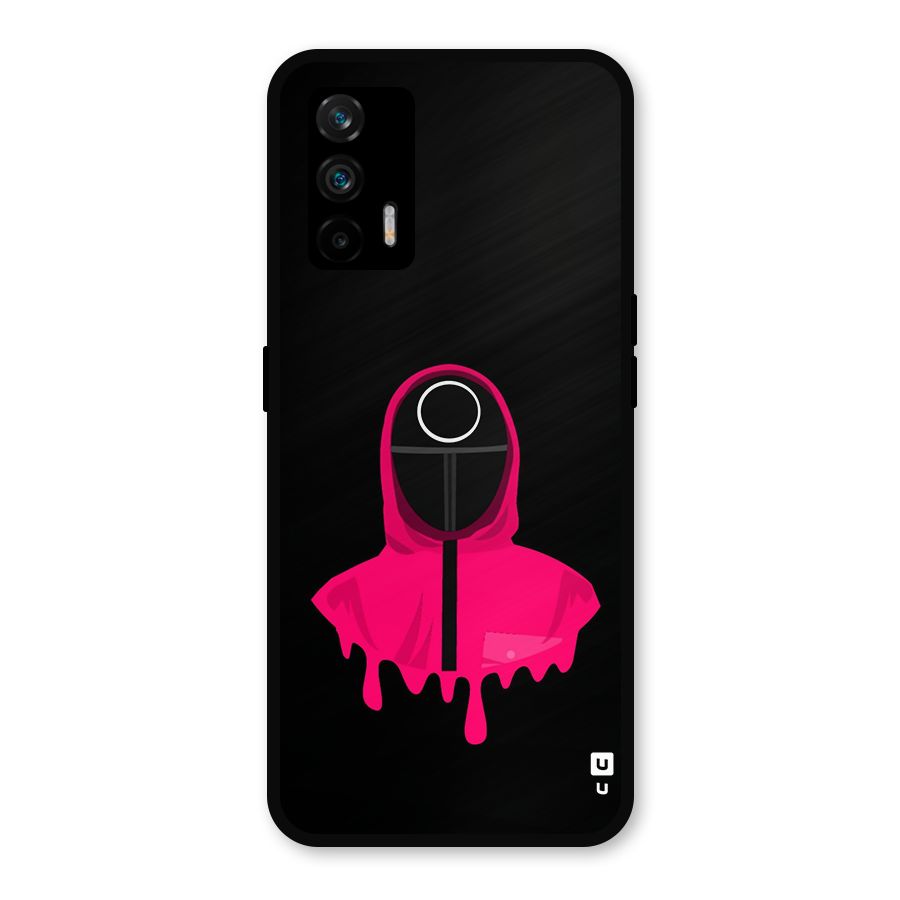 Squid Game Illustration Art Metal Back Case for Realme GT 5G