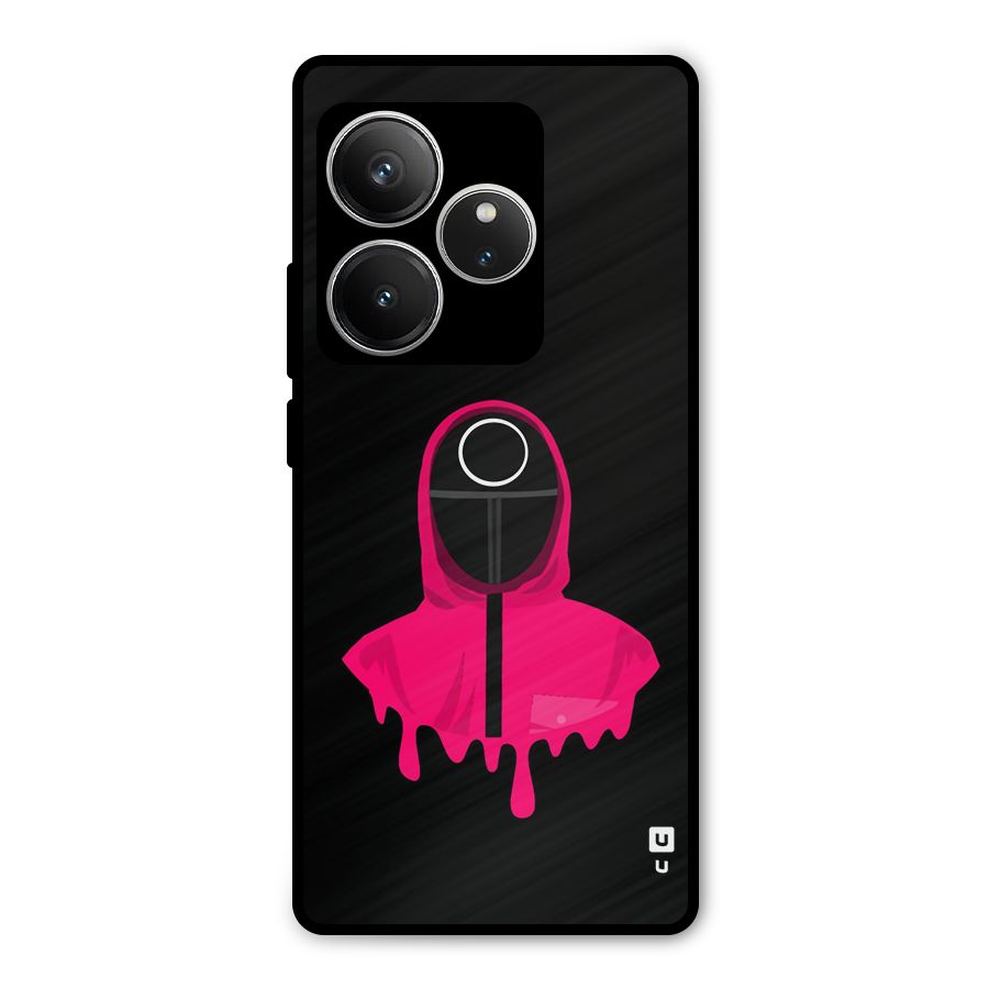 Squid Game Illustration Art Metal Back Case for Realme GT 6