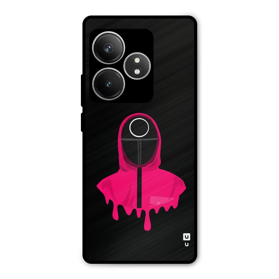 Squid Game Illustration Art Metal Back Case for Realme GT 6T