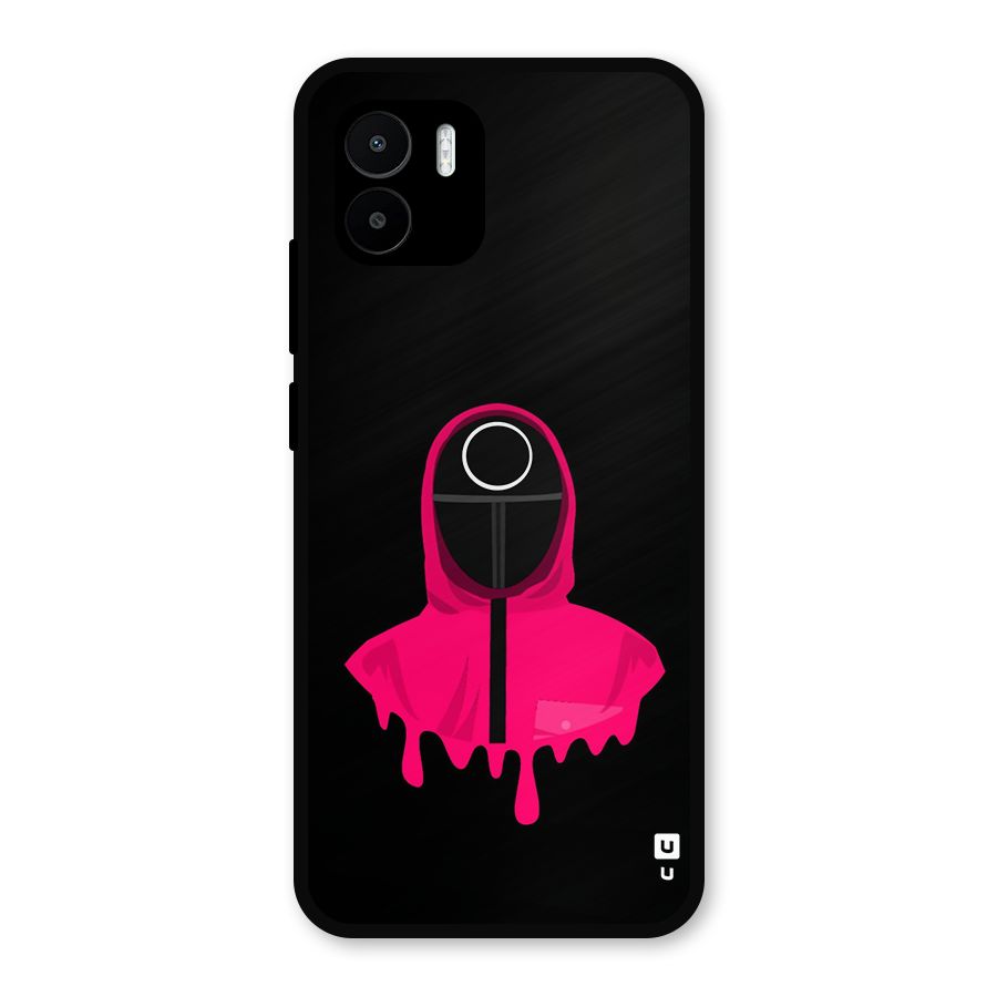 Squid Game Illustration Art Metal Back Case for Redmi A1