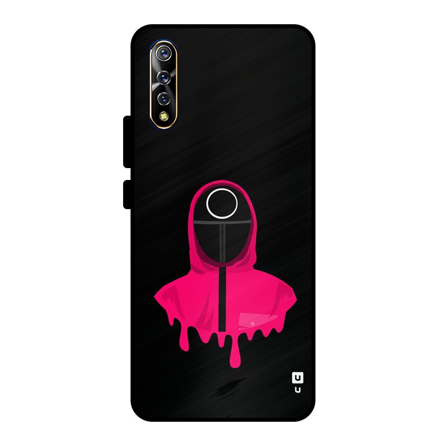 Squid Game Illustration Art Metal Back Case for Vivo S1