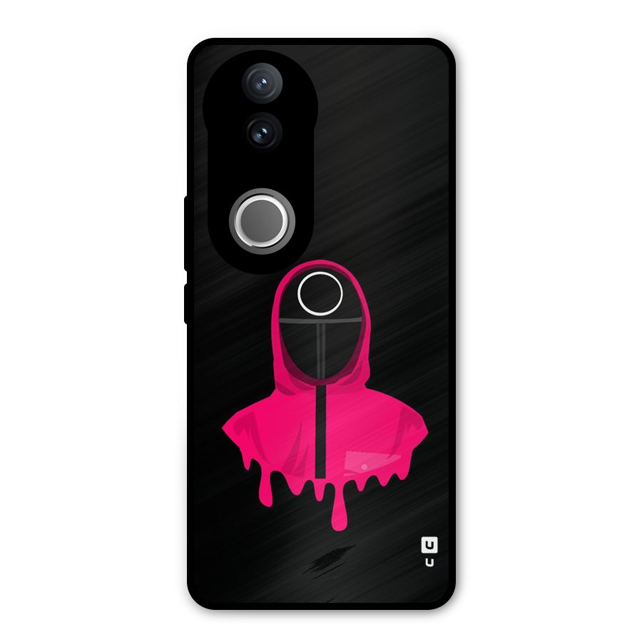 Squid Game Illustration Art Metal Back Case for Vivo V50e