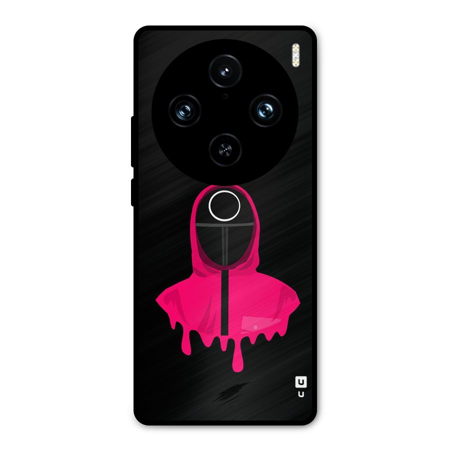 Squid Game Illustration Art Metal Back Case for Vivo X100 Pro