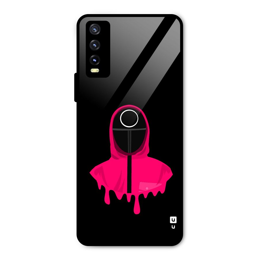 Squid Game Illustration Art Metal Back Case for Vivo Y20g