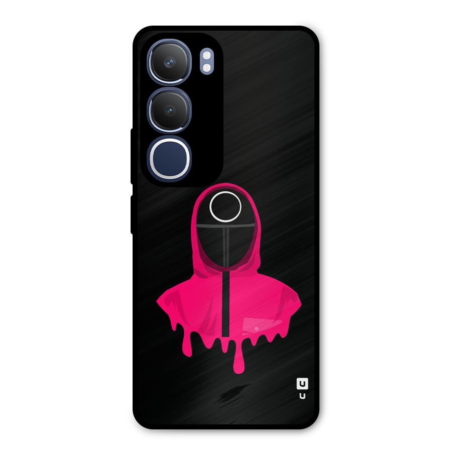 Squid Game Illustration Art Metal Back Case for Vivo Y29
