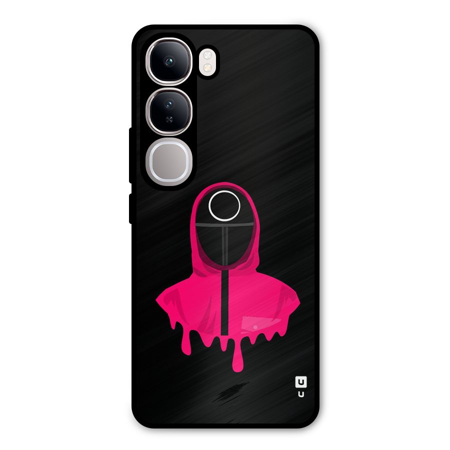 Squid Game Illustration Art Metal Back Case for Vivo Y300