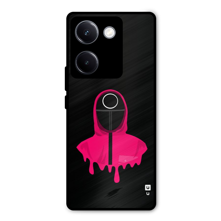 Squid Game Illustration Art Metal Back Case for Vivo Y300 Plus