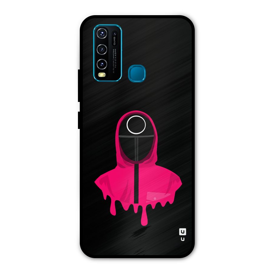 Squid Game Illustration Art Metal Back Case for Vivo Y50