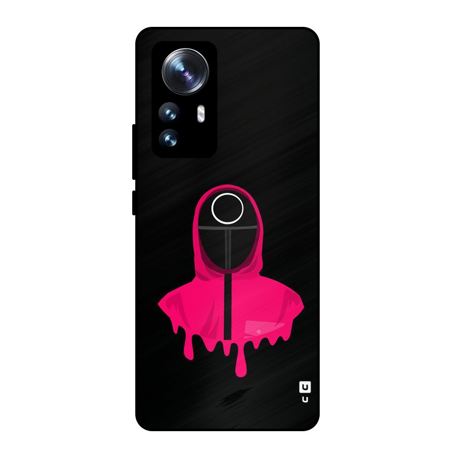 Squid Game Illustration Art Metal Back Case for Xiaomi 12 Pro