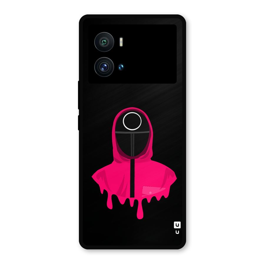 Squid Game Illustration Art Metal Back Case for iQOO 9 Pro