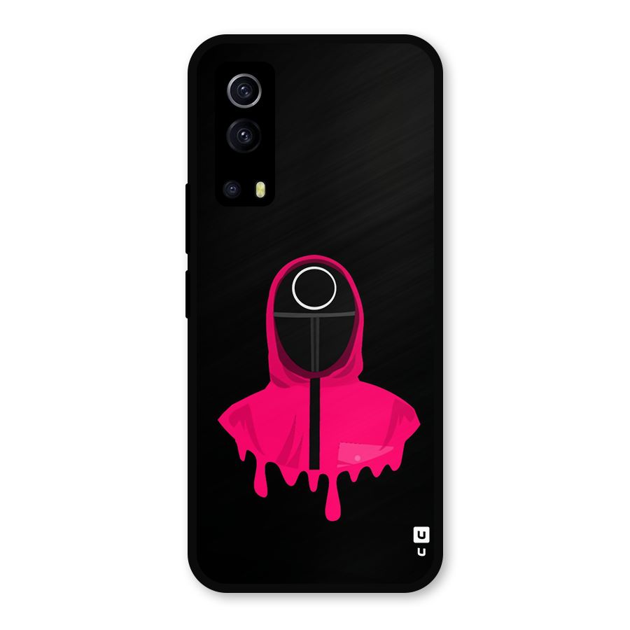 Squid Game Illustration Art Metal Back Case for iQOO Z3