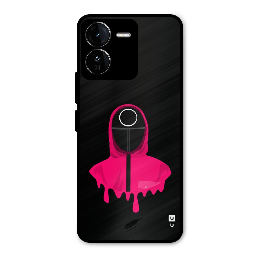 Squid Game Illustration Art Metal Back Case for iQOO Z9
