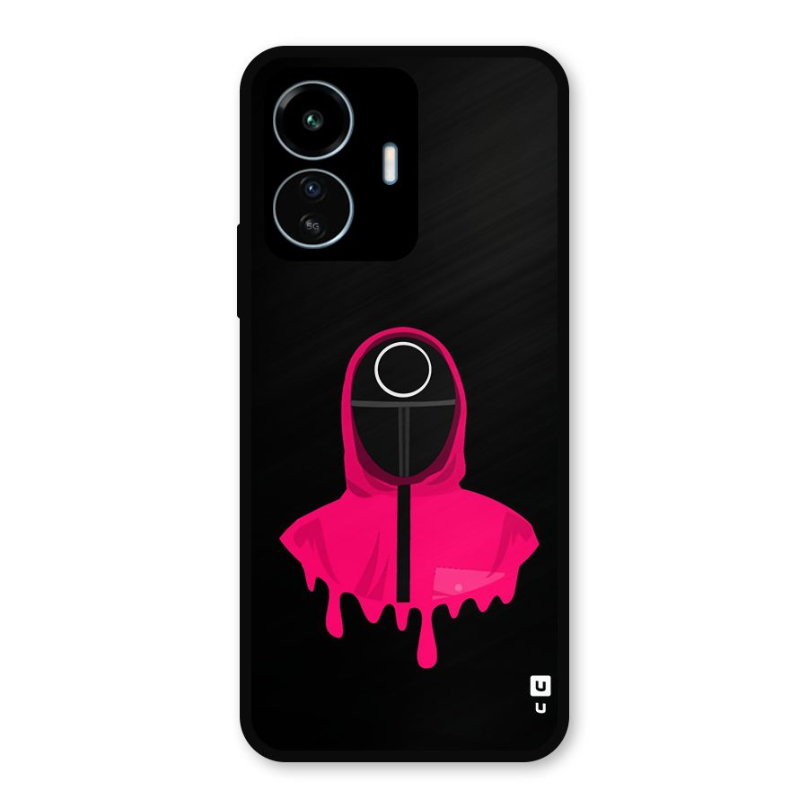 Squid Game Illustration Art Metal Back Case for vivo iQOO Z6 Lite 5G