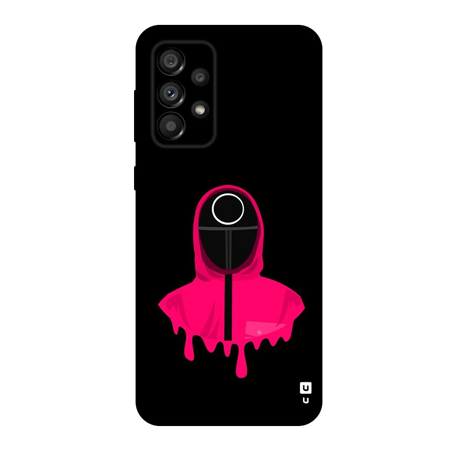Squid Game Illustration Art Original Polycarbonate Back Case for Galaxy A73 5G