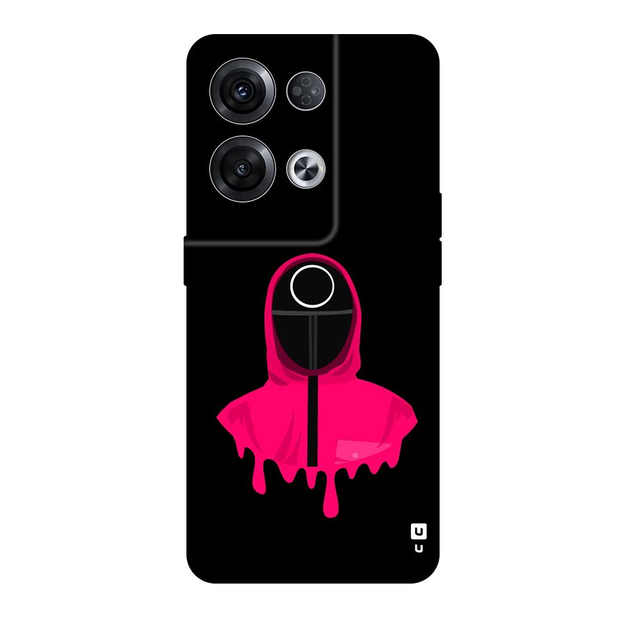 Squid Game Illustration Art Original Polycarbonate Back Case for Oppo Reno8 Pro 5G