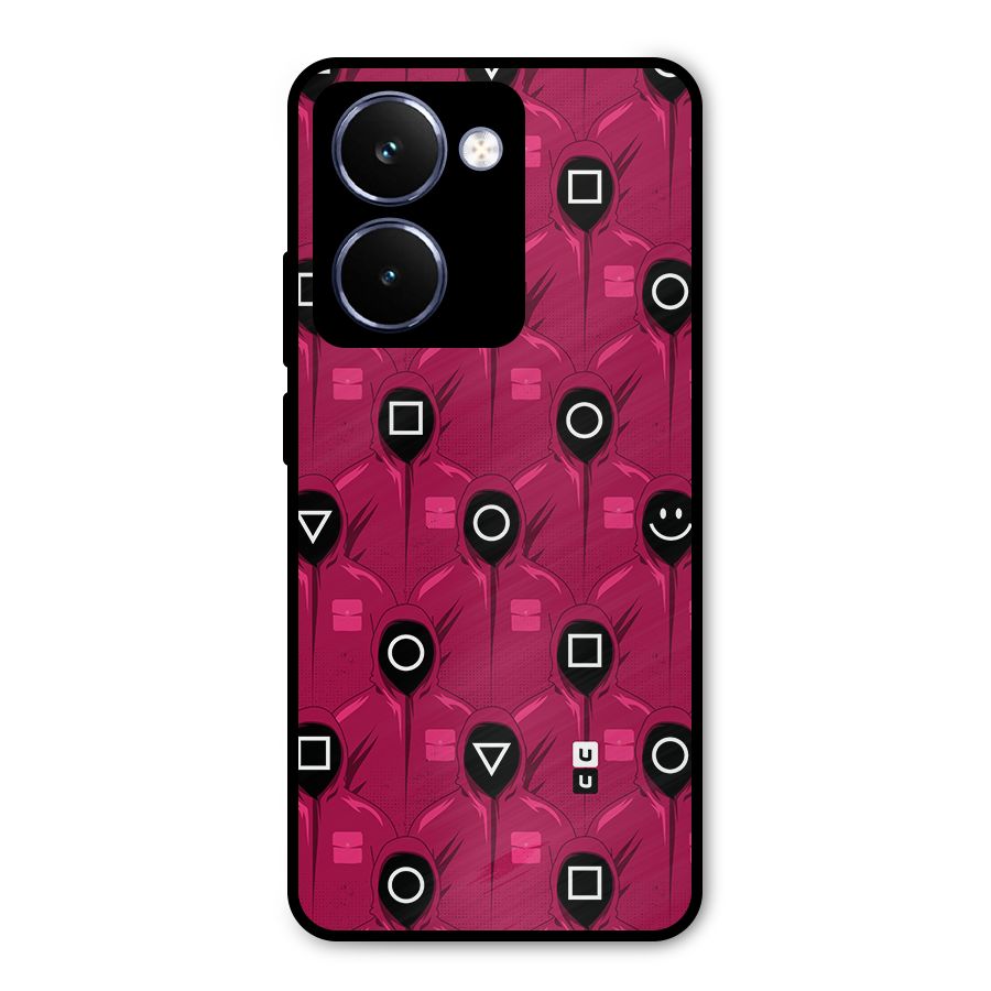 Squid Gamers Pattern Metal Back Case for Realme P3 Ultra