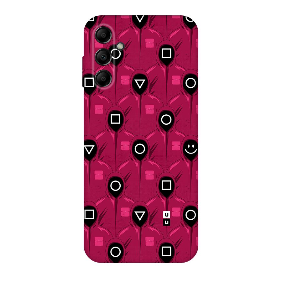 Squid Gamers Pattern Original Polycarbonate Back Case for Galaxy A14 5G