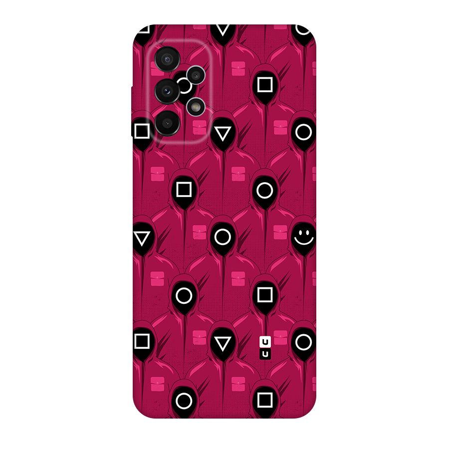 Squid Gamers Pattern Original Polycarbonate Back Case for Galaxy A23