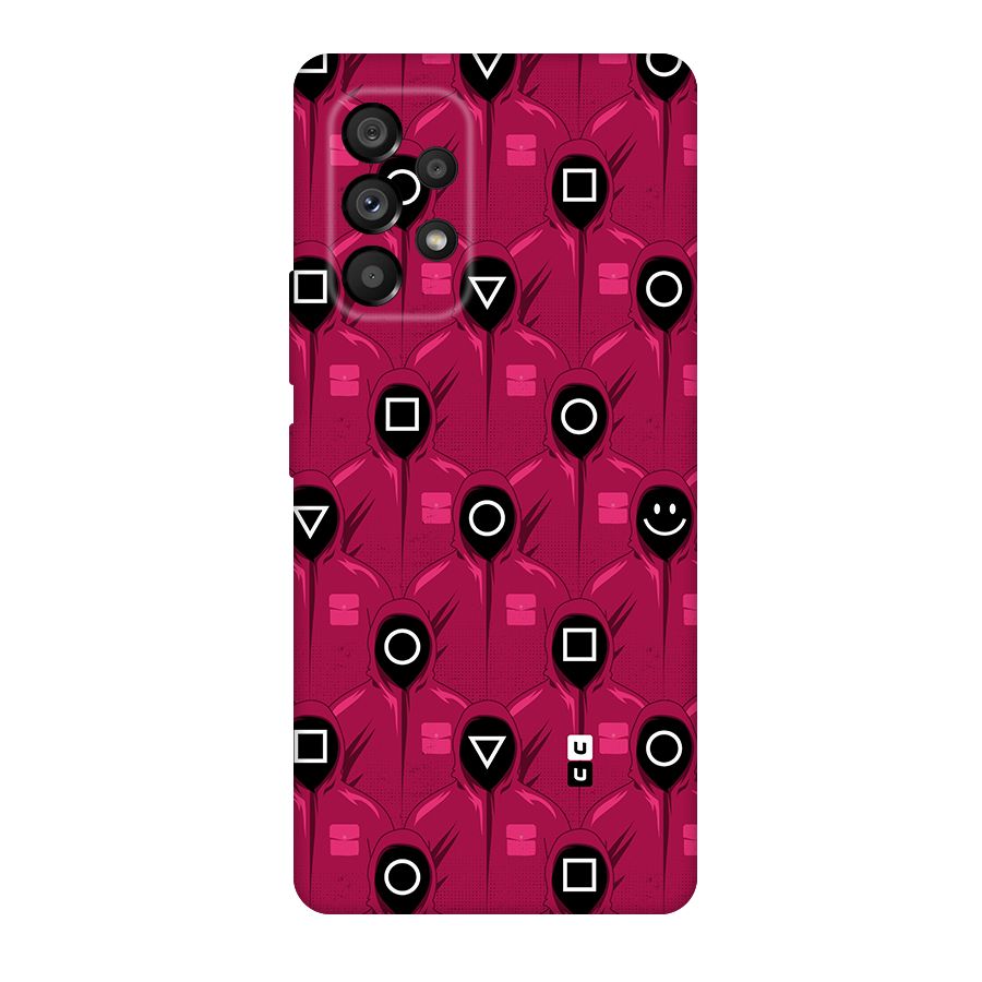 Squid Gamers Pattern Original Polycarbonate Back Case for Galaxy A53 5G