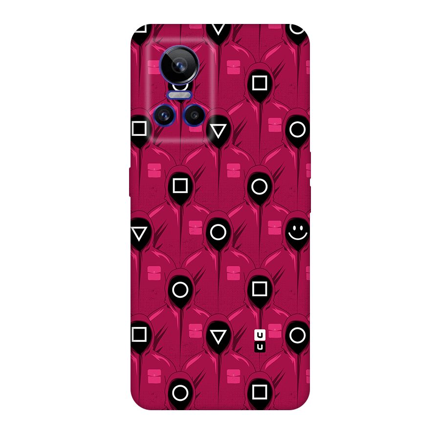 Squid Gamers Pattern Original Polycarbonate Back Case for Realme GT Neo 3
