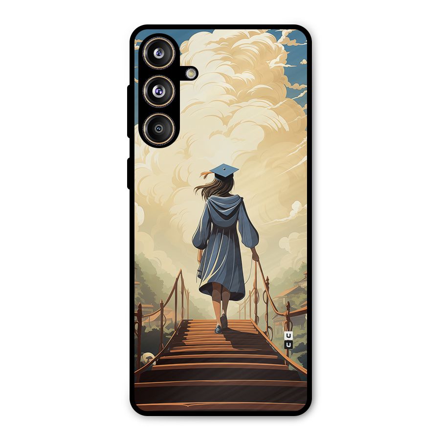 Stair Of Success Metal Back Case for Galaxy F55