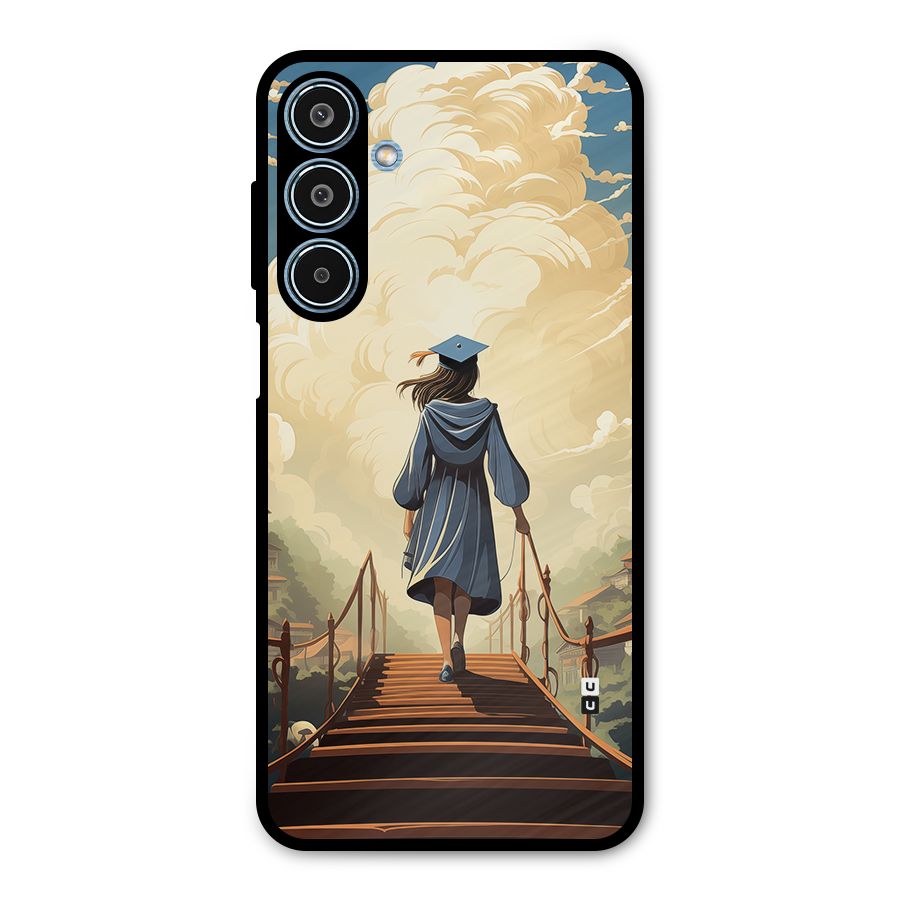 Stair Of Success Metal Back Case for Galaxy M35