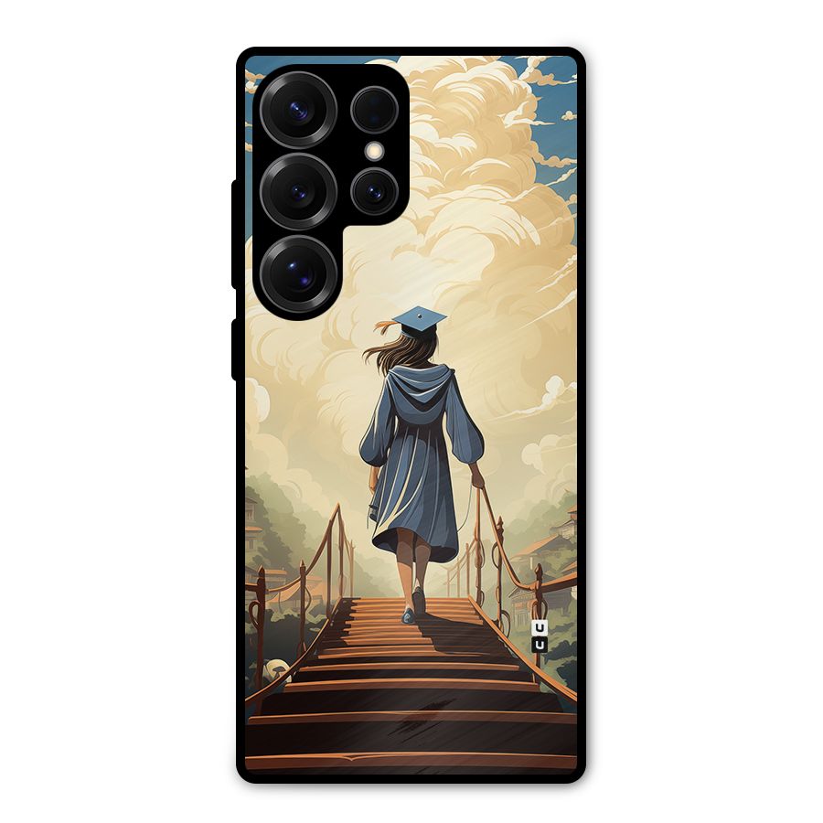 Stair Of Success Metal Back Case for Galaxy S25 Ultra