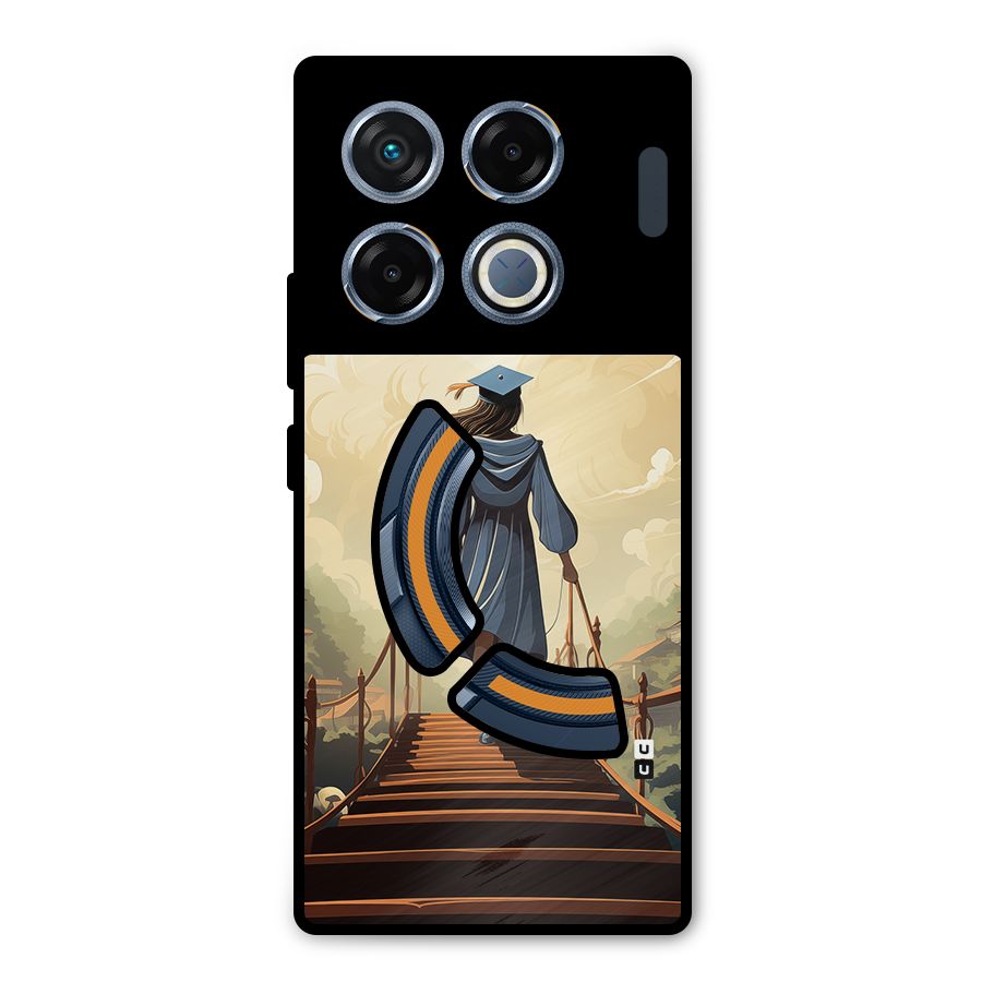 Stair Of Success Metal Back Case for Infinix GT 20 Pro