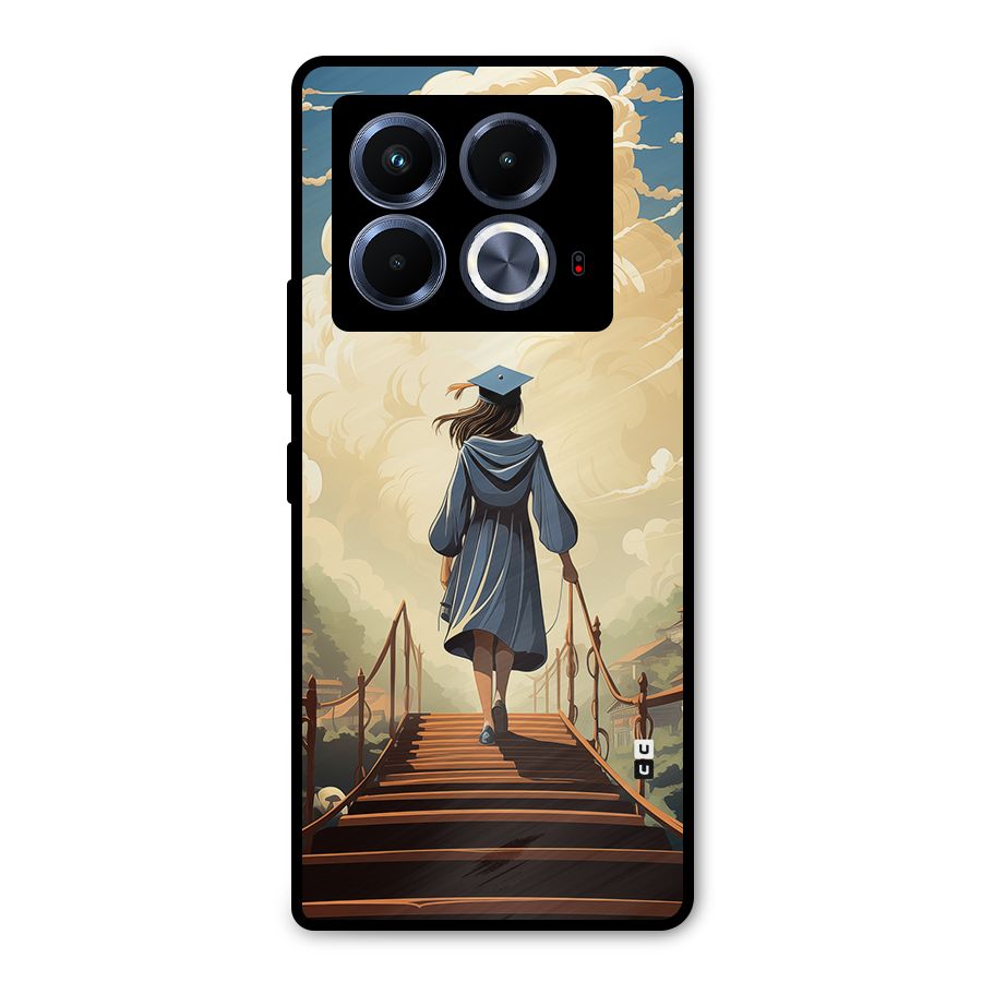 Stair Of Success Metal Back Case for Infinix Note 40 5G