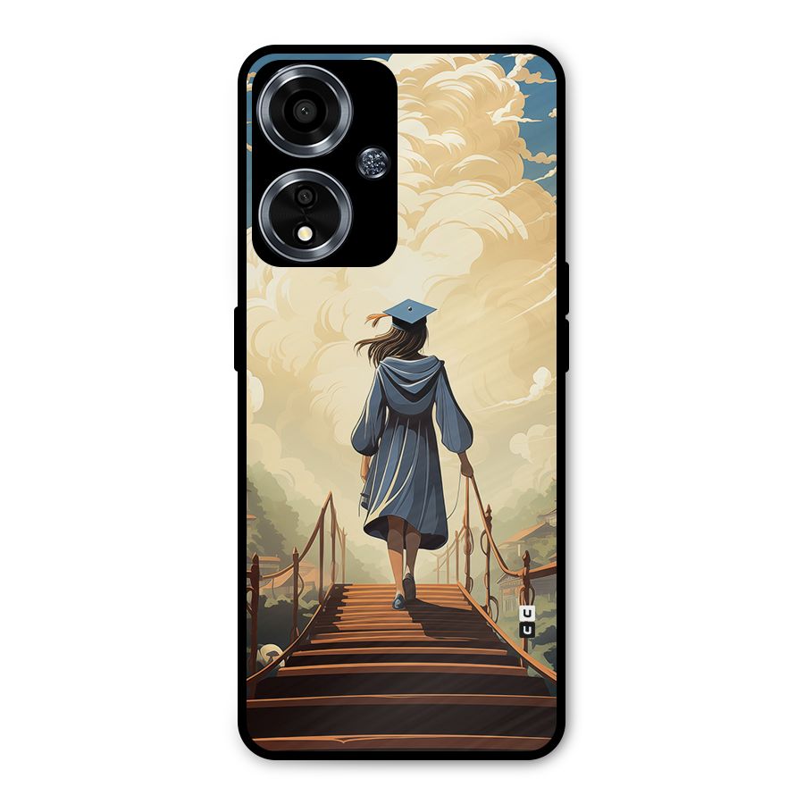 Stair Of Success Metal Back Case for Oppo A59