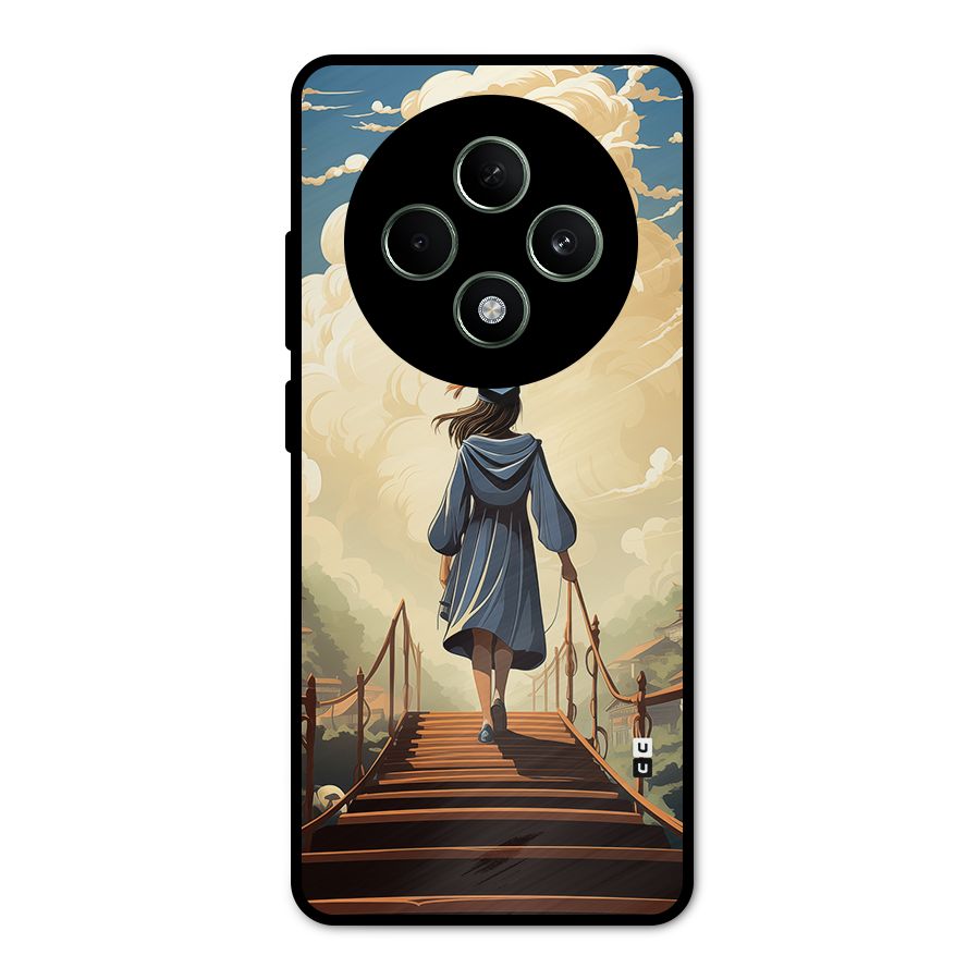 Stair Of Success Metal Back Case for Oppo F27