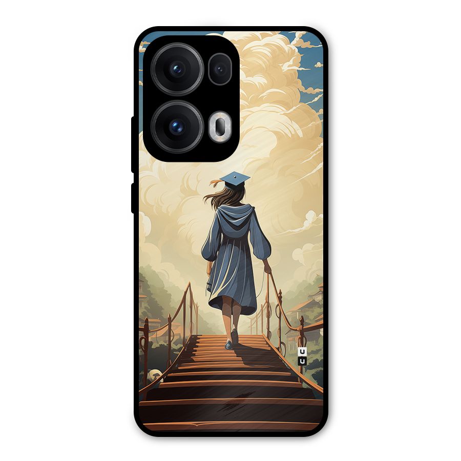 Stair Of Success Metal Back Case for Oppo Reno13 Pro