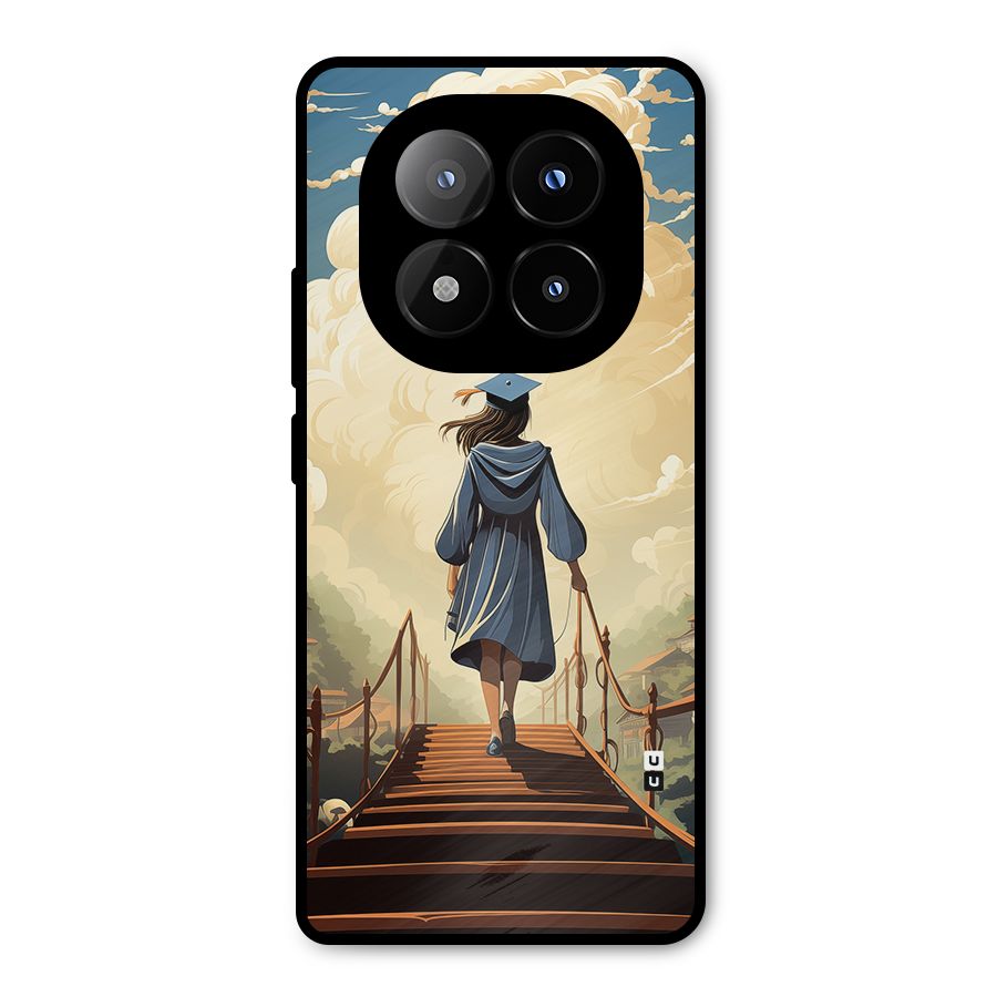 Stair Of Success Metal Back Case for Redmi Note 14 Pro Plus 5G