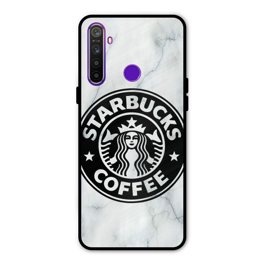 StarBuck Marble Glass Back Case for Realme 5s