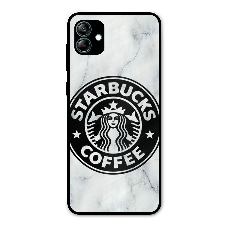 StarBuck Marble Metal Back Case for Galaxy A04