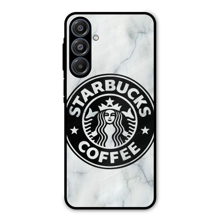 StarBuck Marble Metal Back Case for Galaxy A16 5G