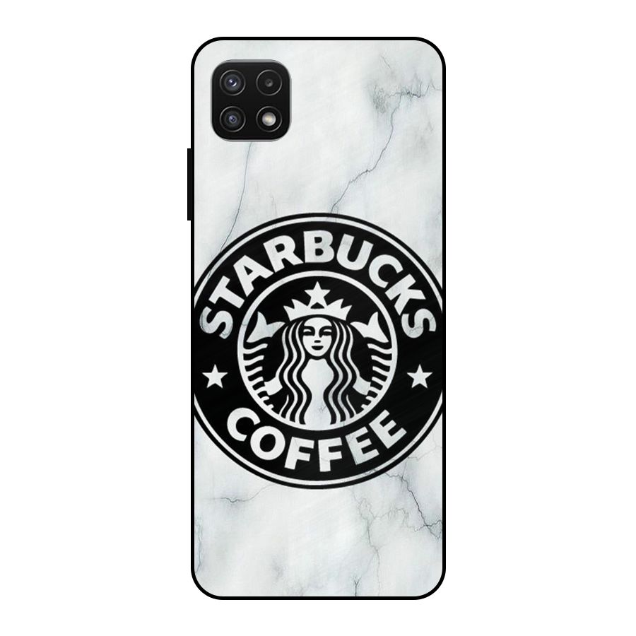 StarBuck Marble Metal Back Case for Galaxy A22 5G