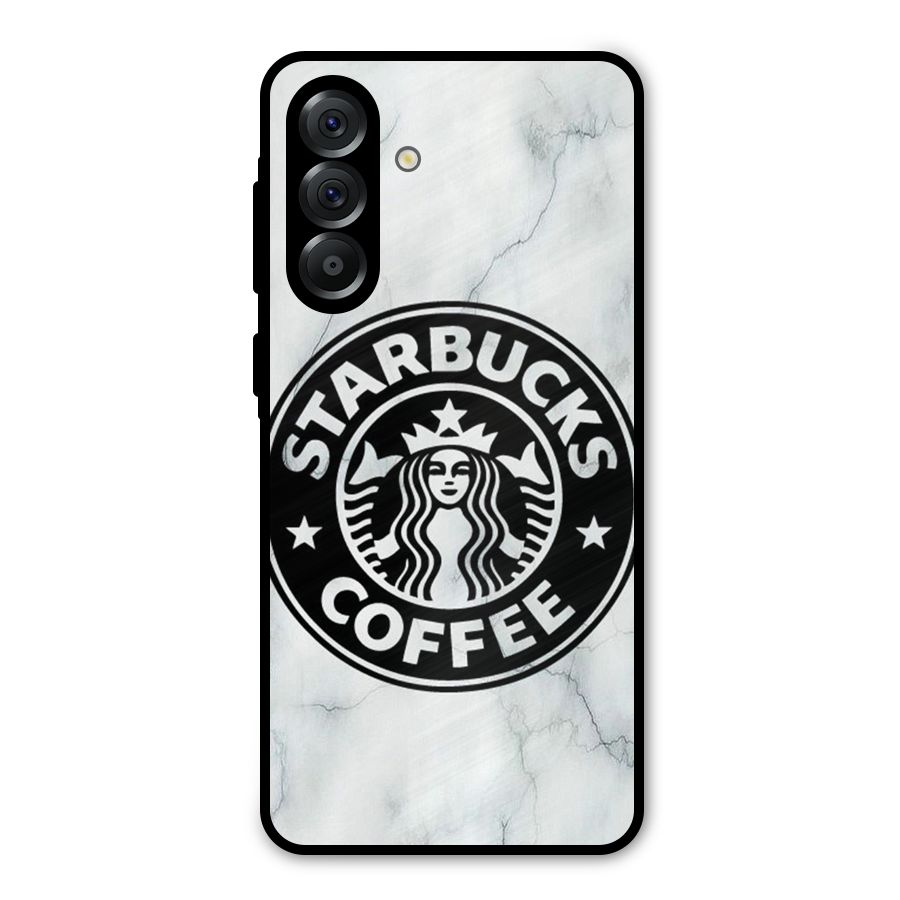 StarBuck Marble Metal Back Case for Galaxy A36