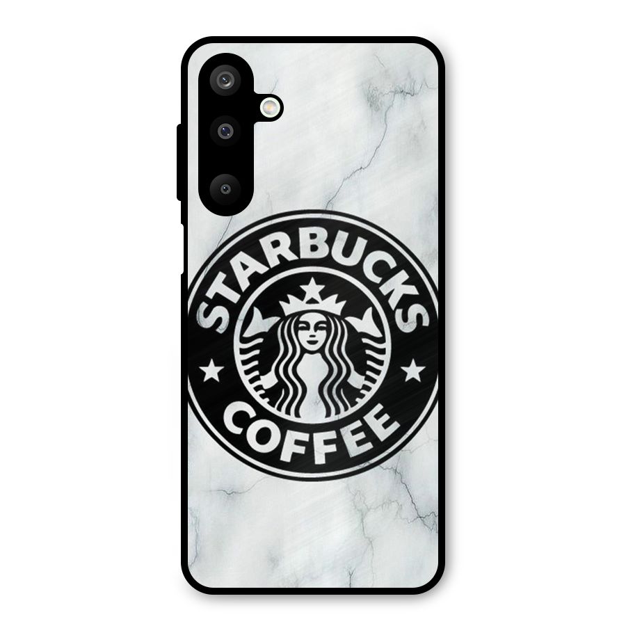 StarBuck Marble Metal Back Case for Galaxy M16