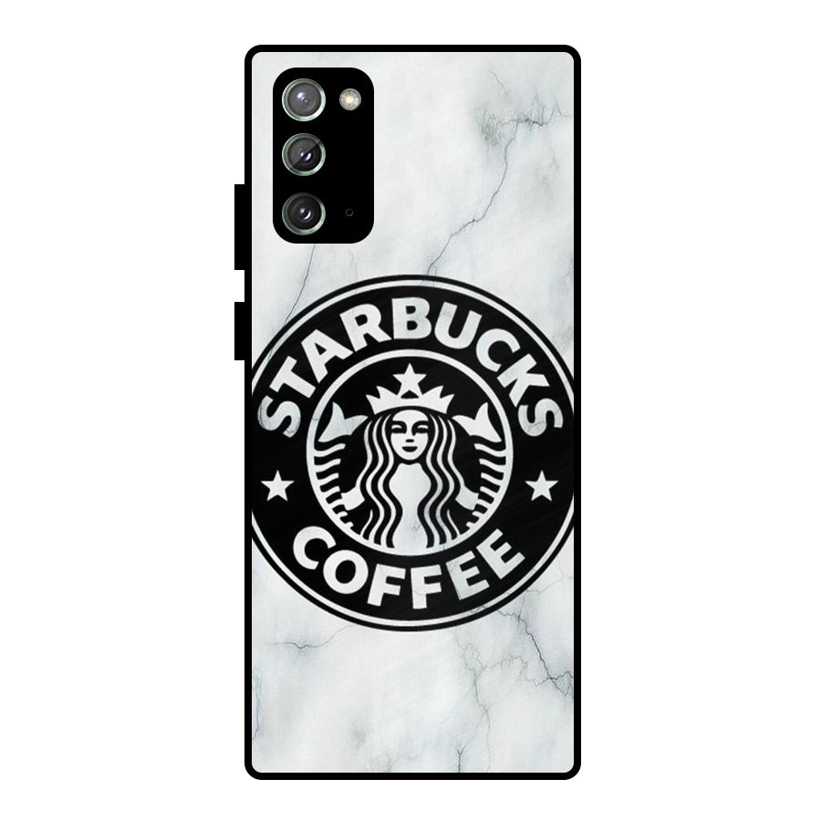 StarBuck Marble Metal Back Case for Galaxy Note 20