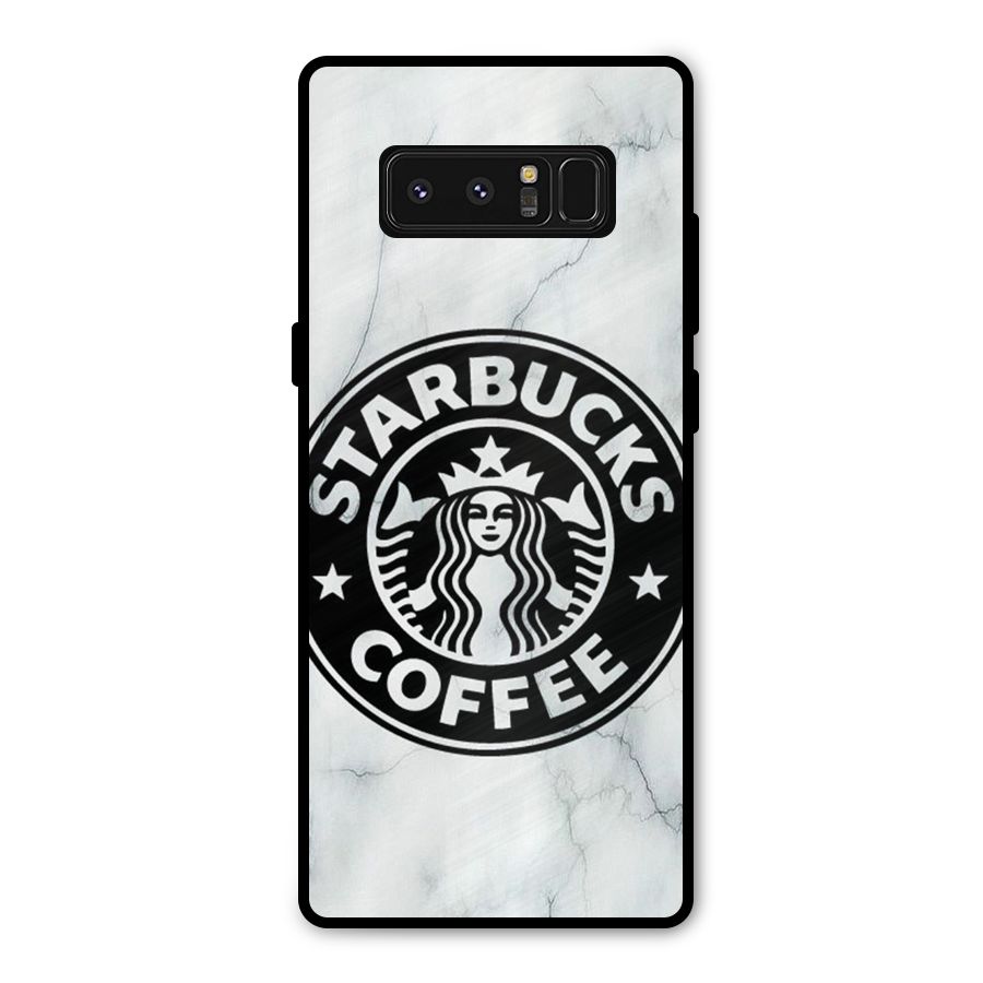 StarBuck Marble Metal Back Case for Galaxy Note 8