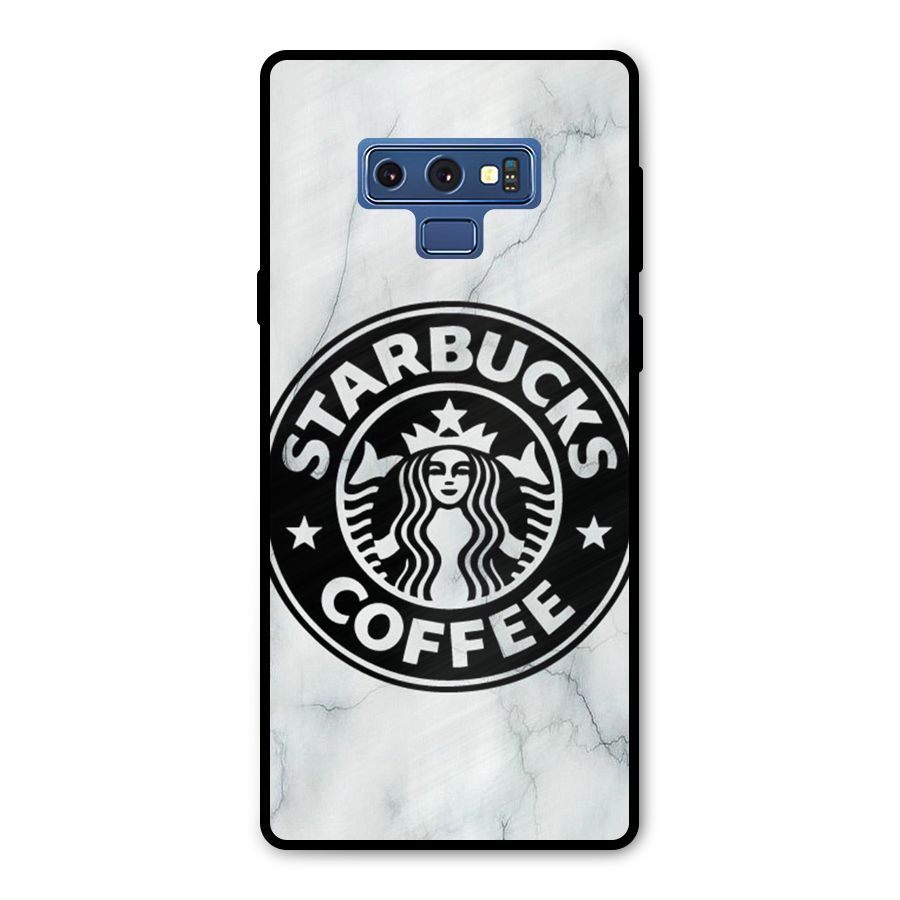 StarBuck Marble Metal Back Case for Galaxy Note 9
