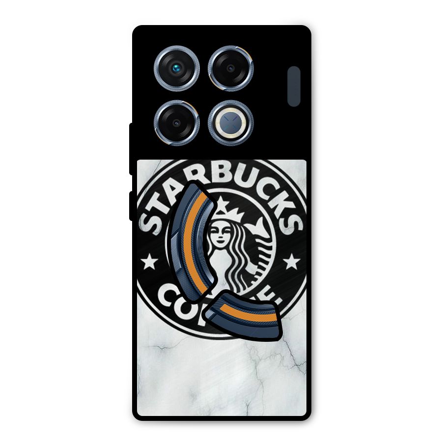 StarBuck Marble Metal Back Case for Infinix GT 20 Pro