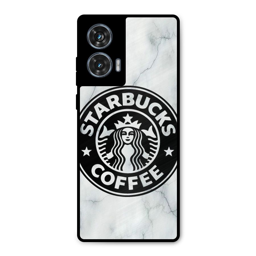 StarBuck Marble Metal Back Case for Motorola Edge 50 Fusion