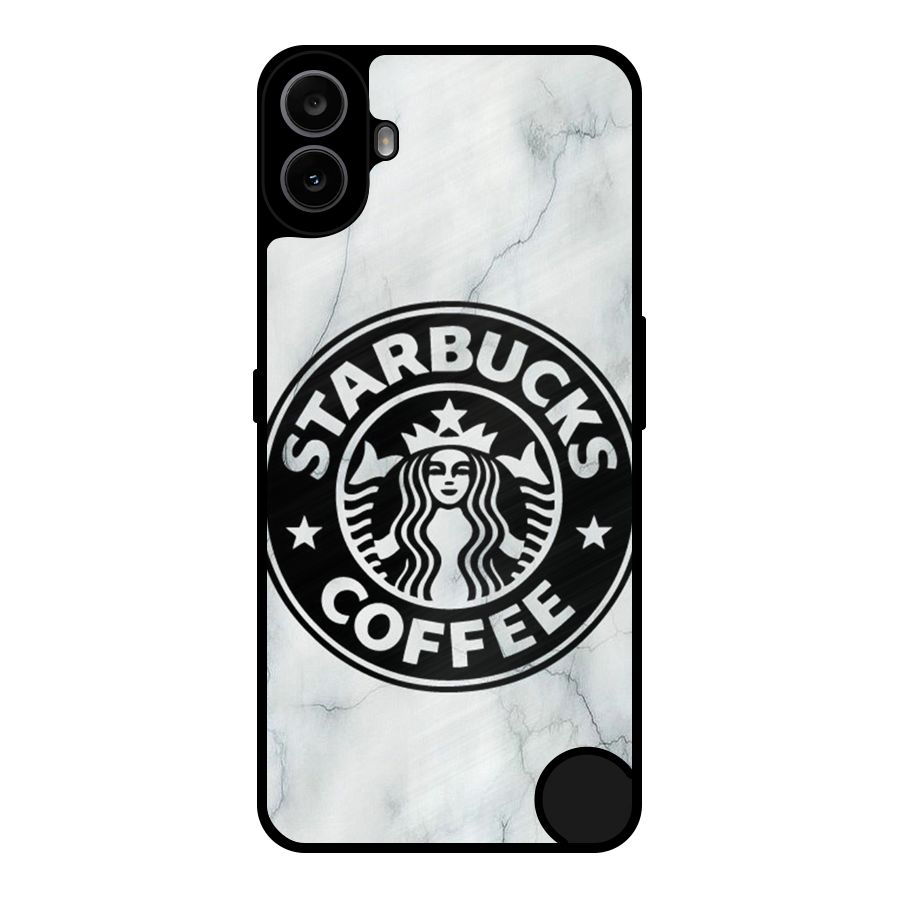 StarBuck Marble Metal Back Case for Nothing CMF Phone 1