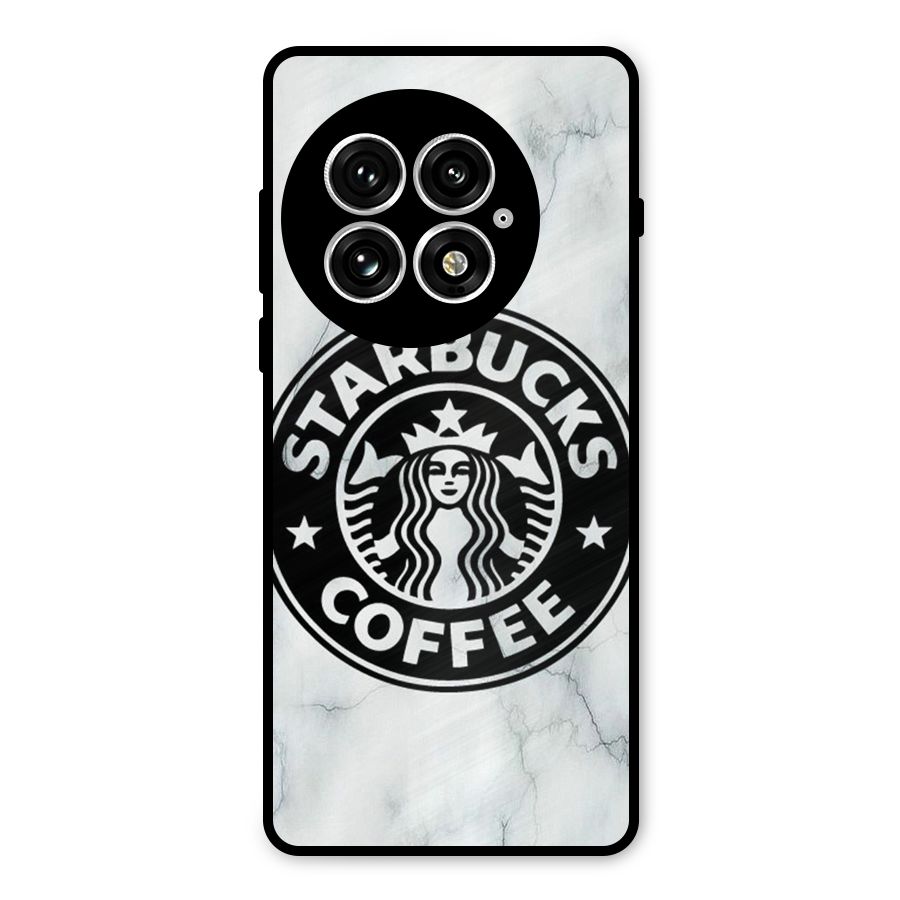 StarBuck Marble Metal Back Case for OnePlus 13