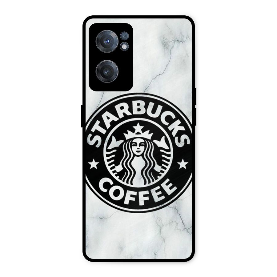 StarBuck Marble Metal Back Case for OnePlus Nord CE 2 5G