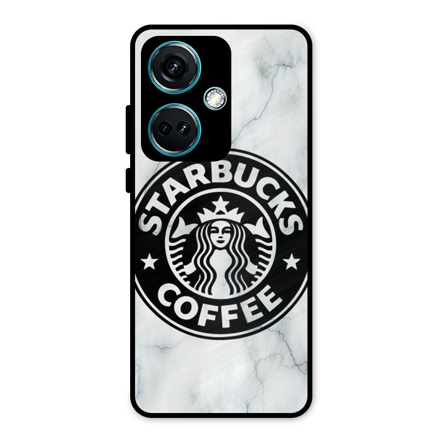 StarBuck Marble Metal Back Case for OnePlus Nord CE 3 5G