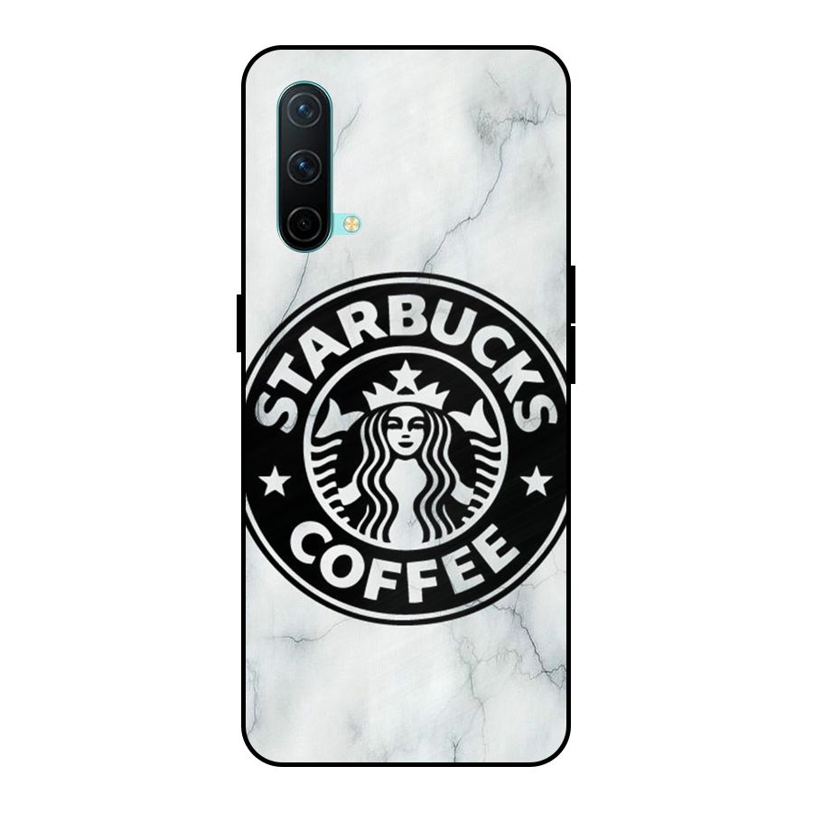 StarBuck Marble Metal Back Case for OnePlus Nord CE 5G