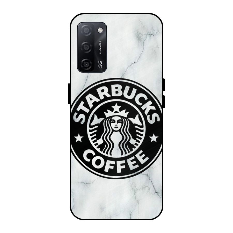 StarBuck Marble Metal Back Case for Oppo A53s 5G